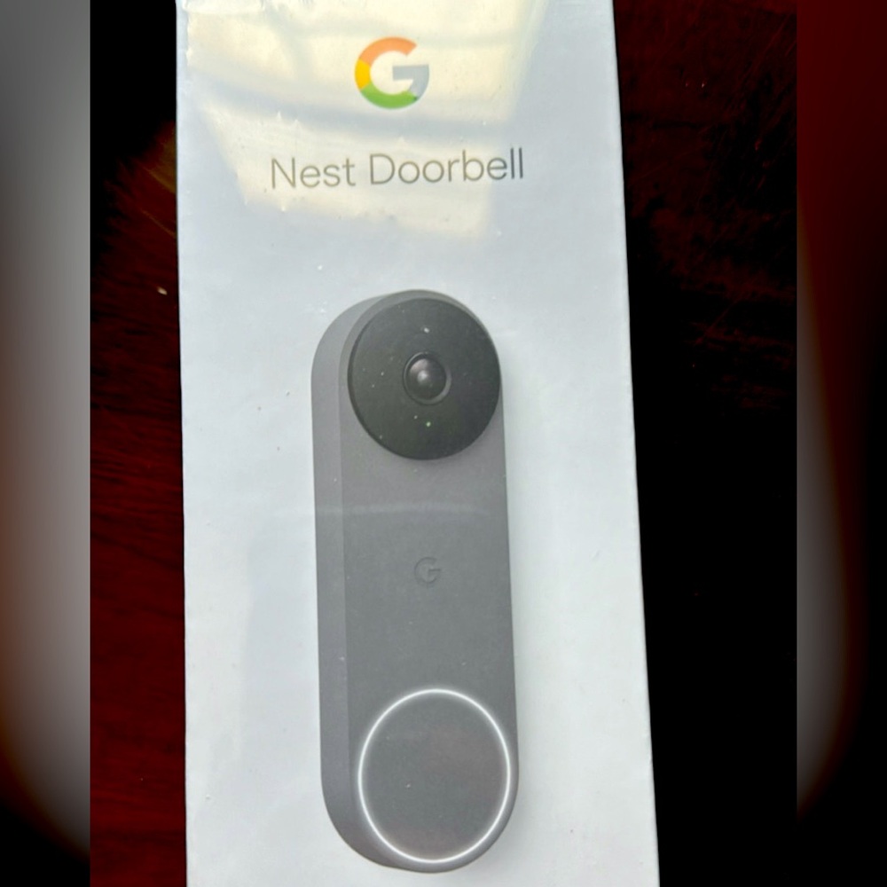 Beand new in box unopened Google Nest Doorbell